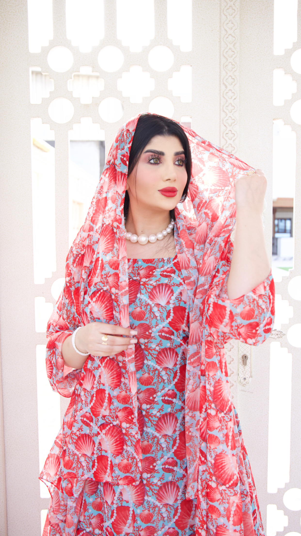 شيلة جلابية ثيم الاصداف