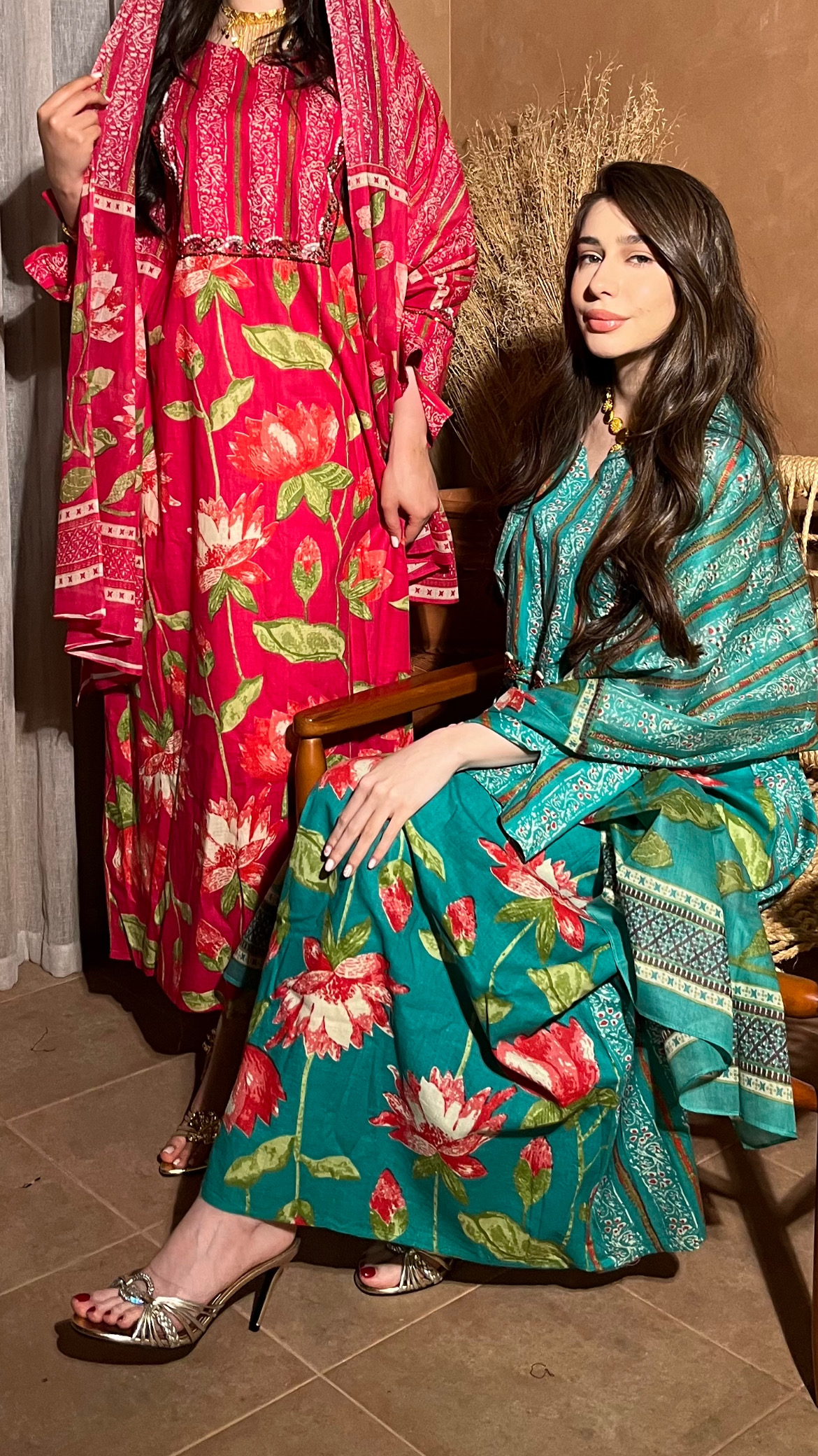 جلابية الميزع 4 بالتركوازي