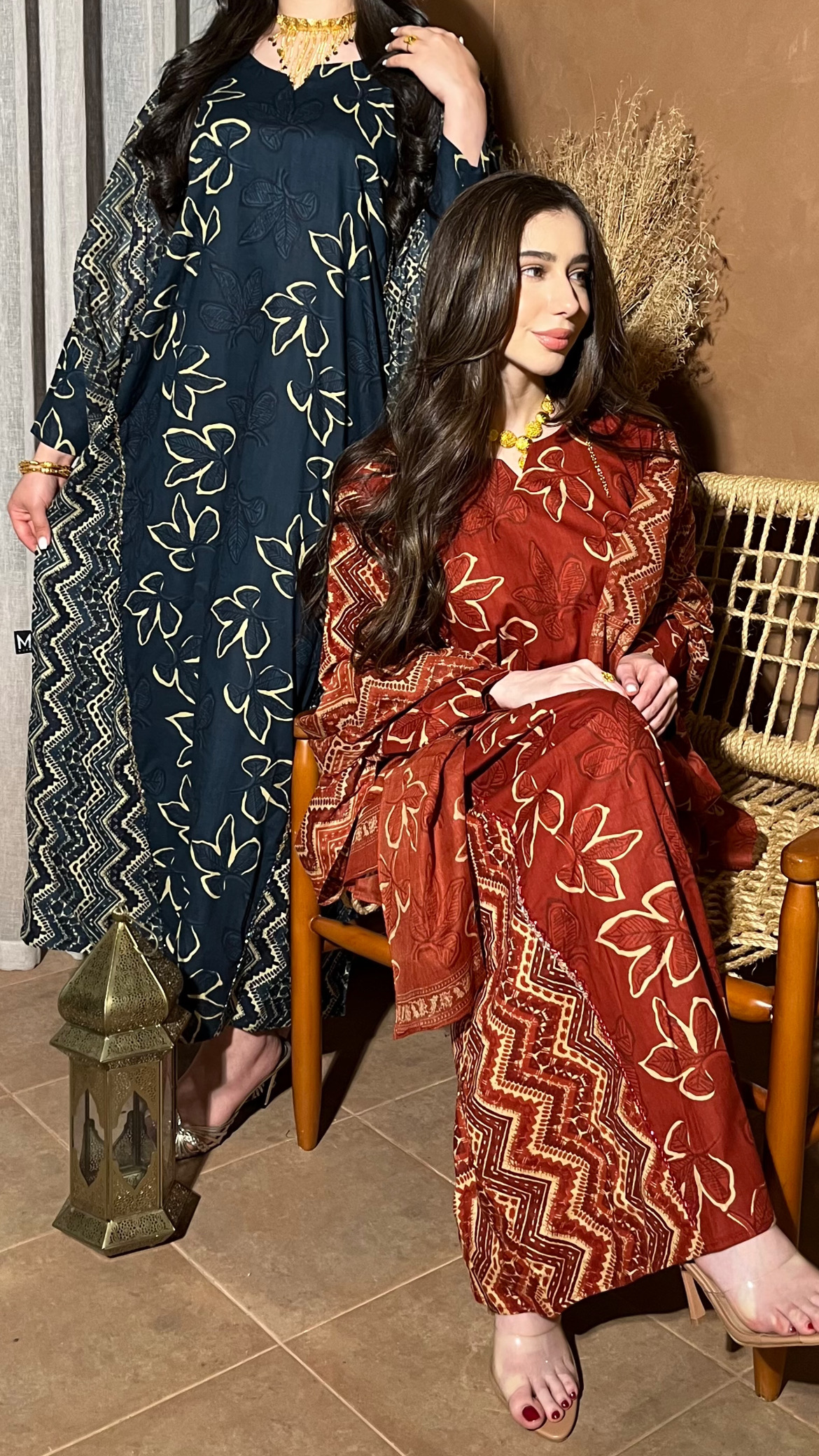 جلابية الميزع 5 بالعنابي