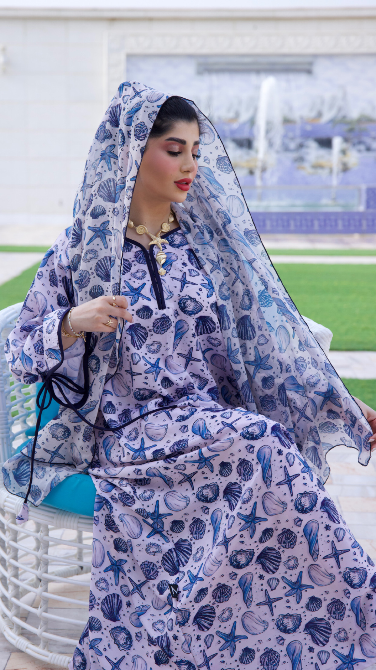 شيلة جلابية ثيم البحر